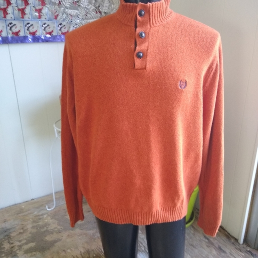 Chaps Button Down Pullover Bundle Sweaters Size Xl - image 2